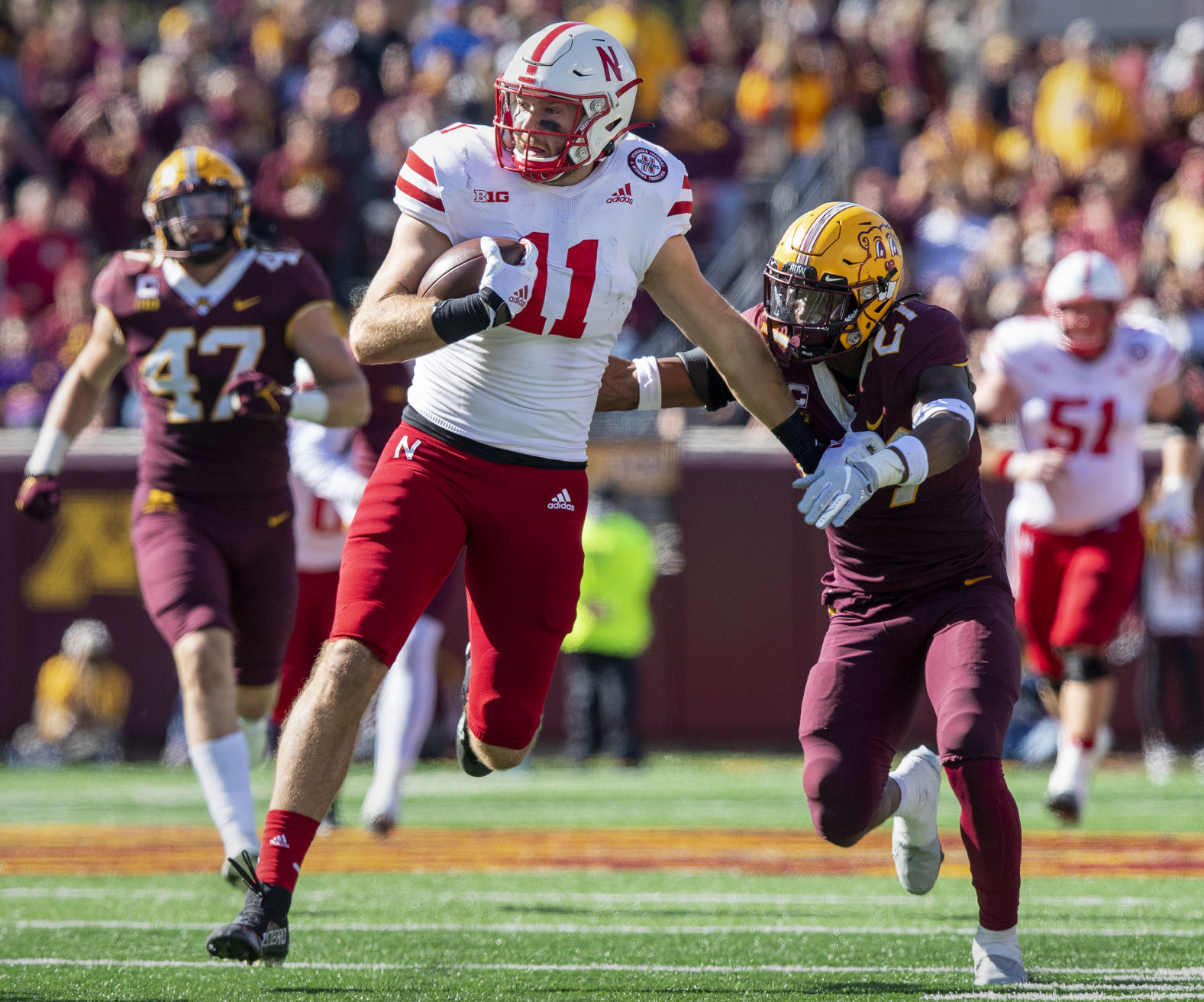Nebraska vs. Minnesota, 10.16